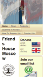 Mobile Screenshot of friendshousemoscow.org