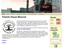 Tablet Screenshot of friendshousemoscow.org